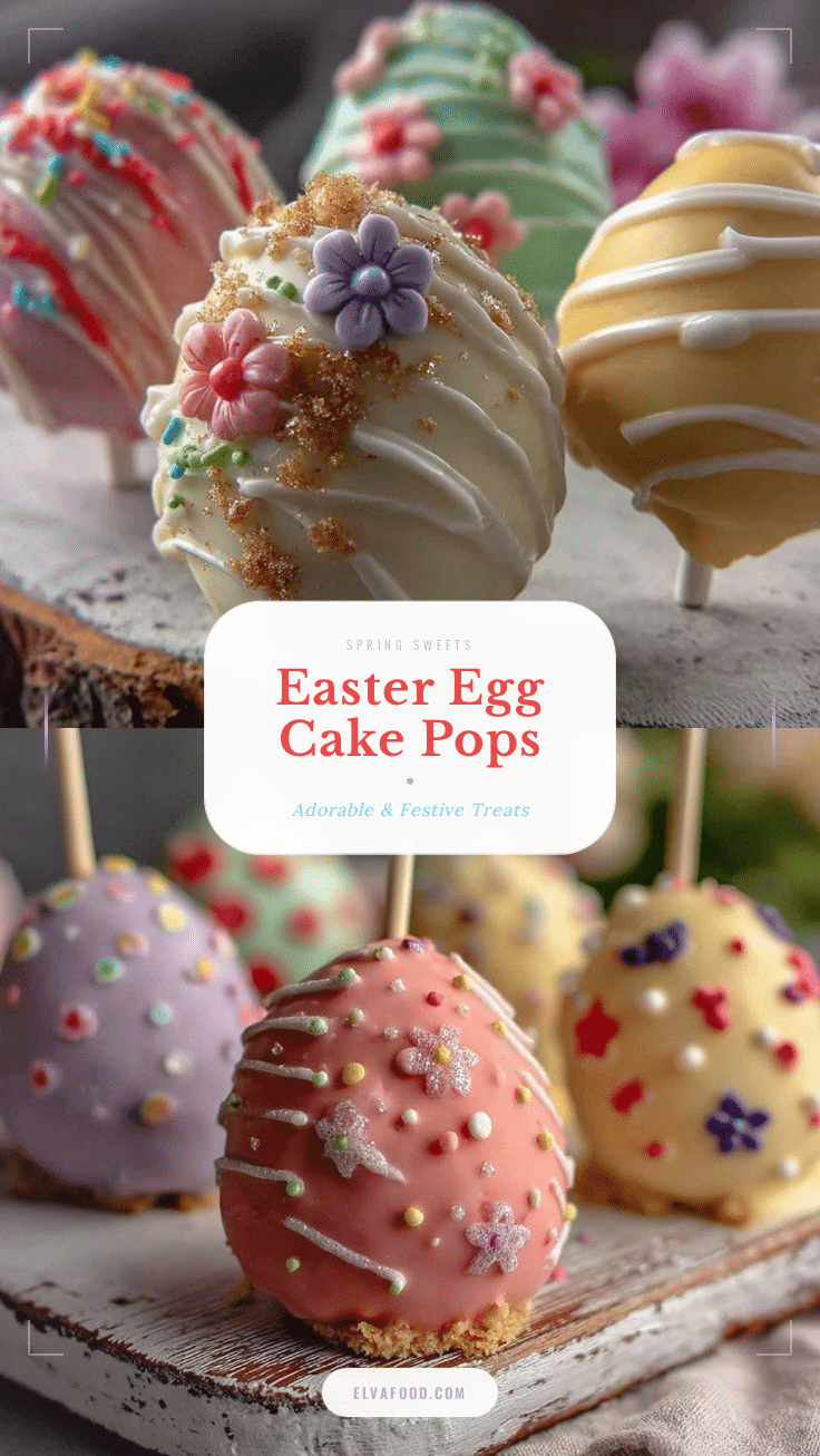 Easter Egg Cake Pops recipe