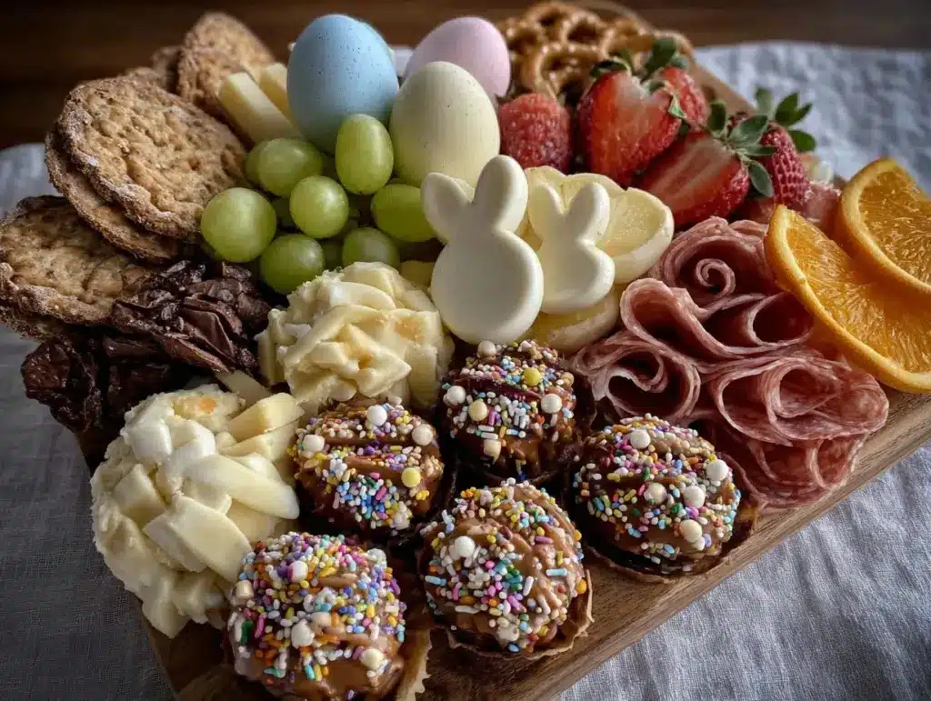 Easter Egg Hunt Charcuterie Board - featured image