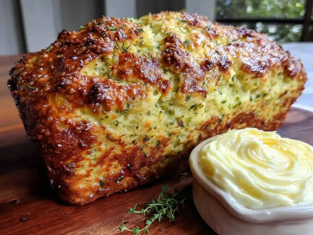 easy fluffy green beer bread preparation steps
