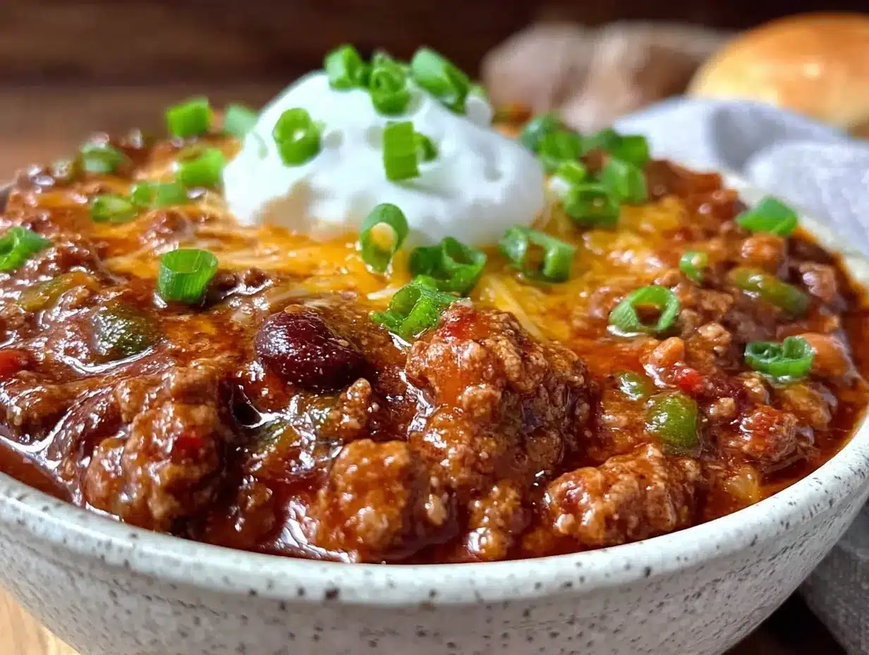 easy hearty instant pot chili recipe preparation steps