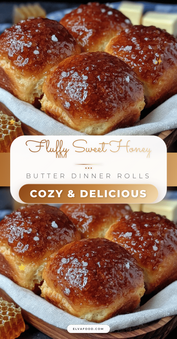 fluffy honey butter dinner rolls recipe