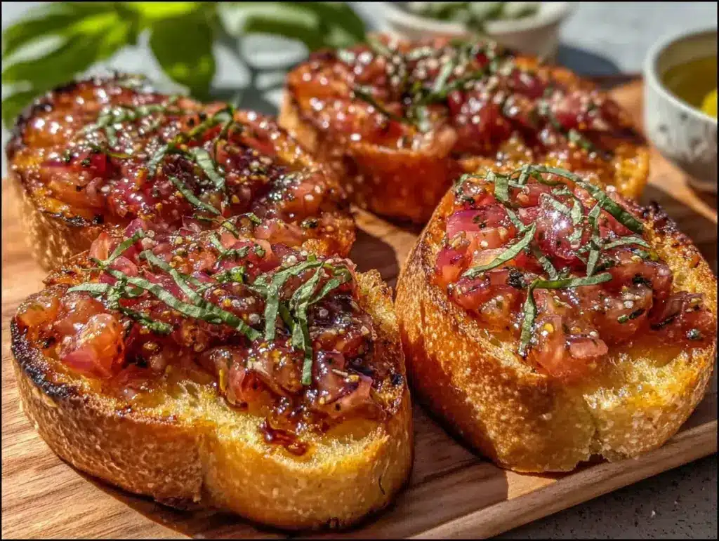 fresh bruschetta - featured image