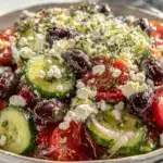fresh greek salad - featured image