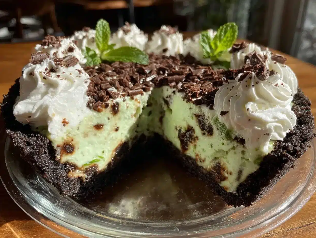 Grasshopper Pie preparation steps