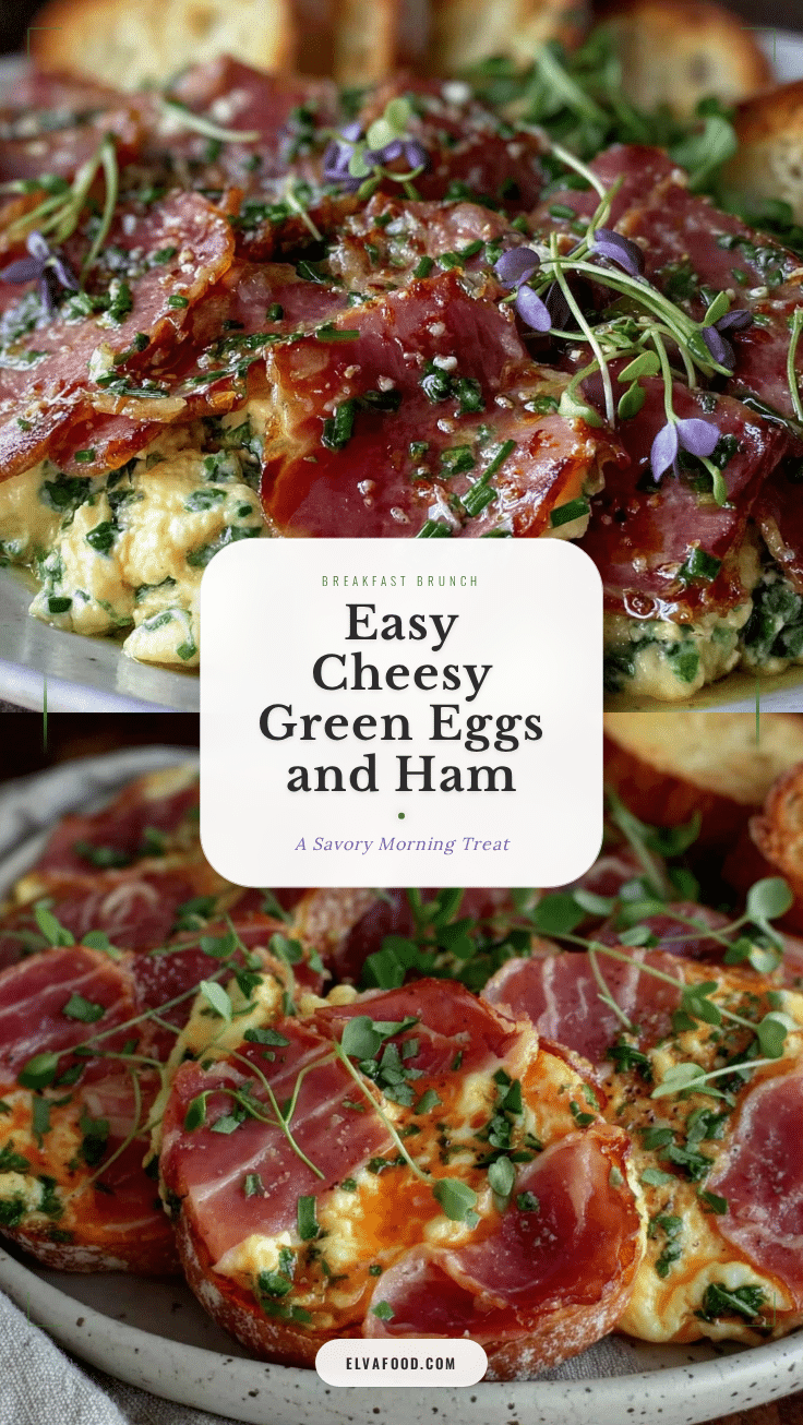 Green Eggs and Ham Breakfast recipe