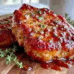 honey Dijon glazed chicken - featured image