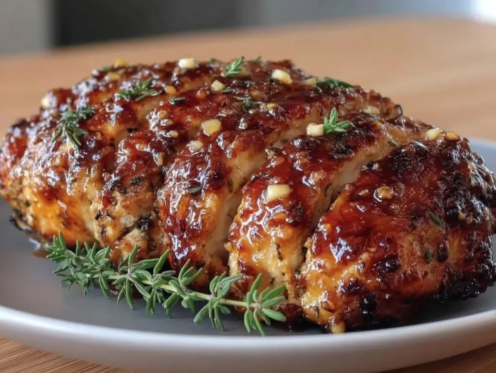 honey garlic chicken breast - featured image