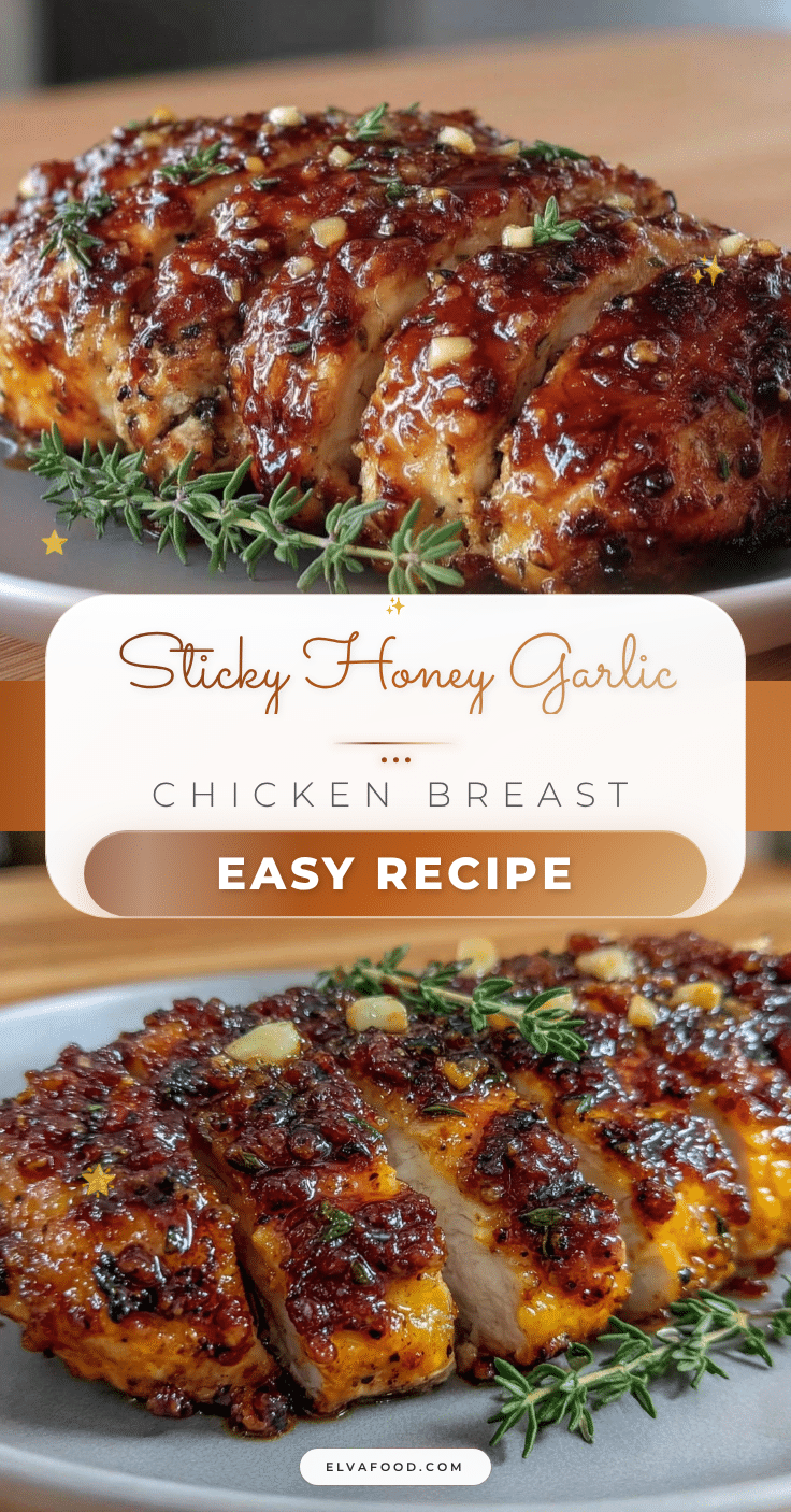 honey garlic chicken breast recipe