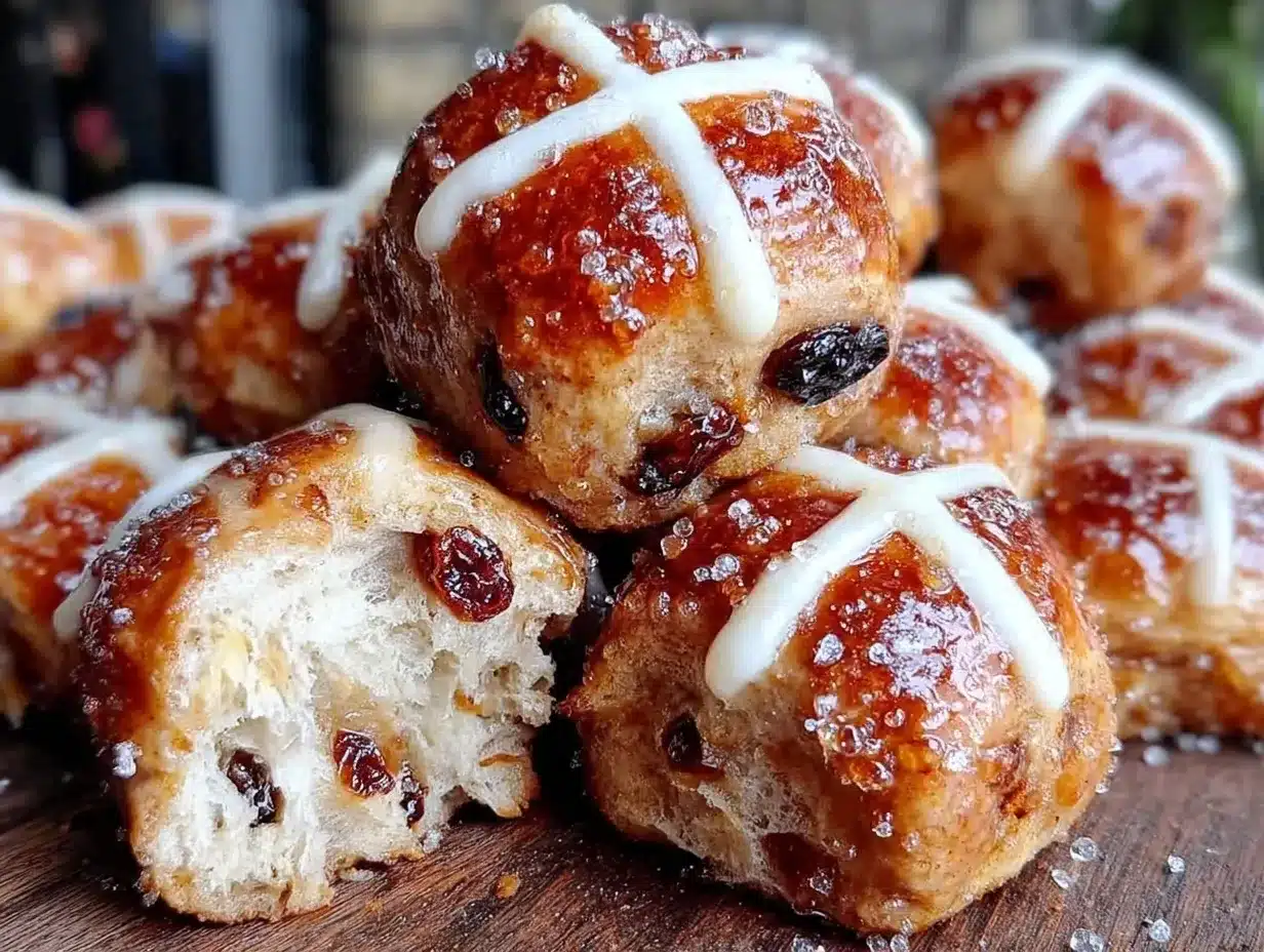 hot cross buns recipe preparation steps