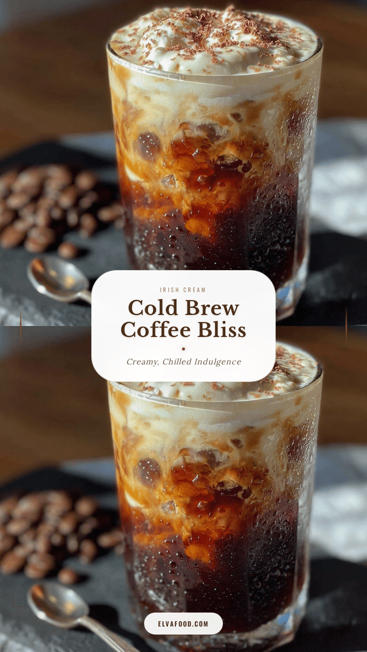 Irish cream cold brew coffee recipe