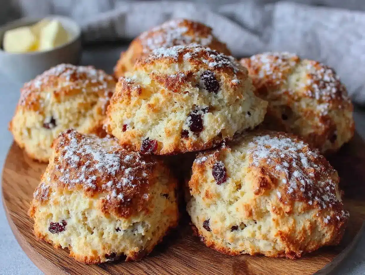 Irish soda bread scones preparation steps
