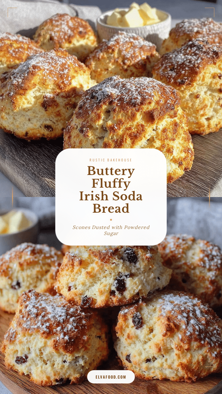 Irish soda bread scones recipe