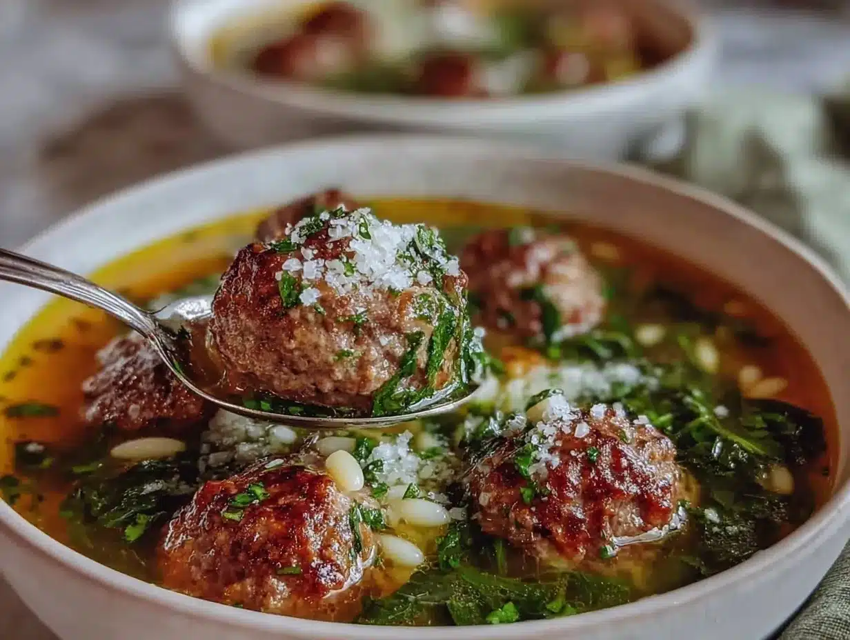 Italian Wedding Soup preparation steps