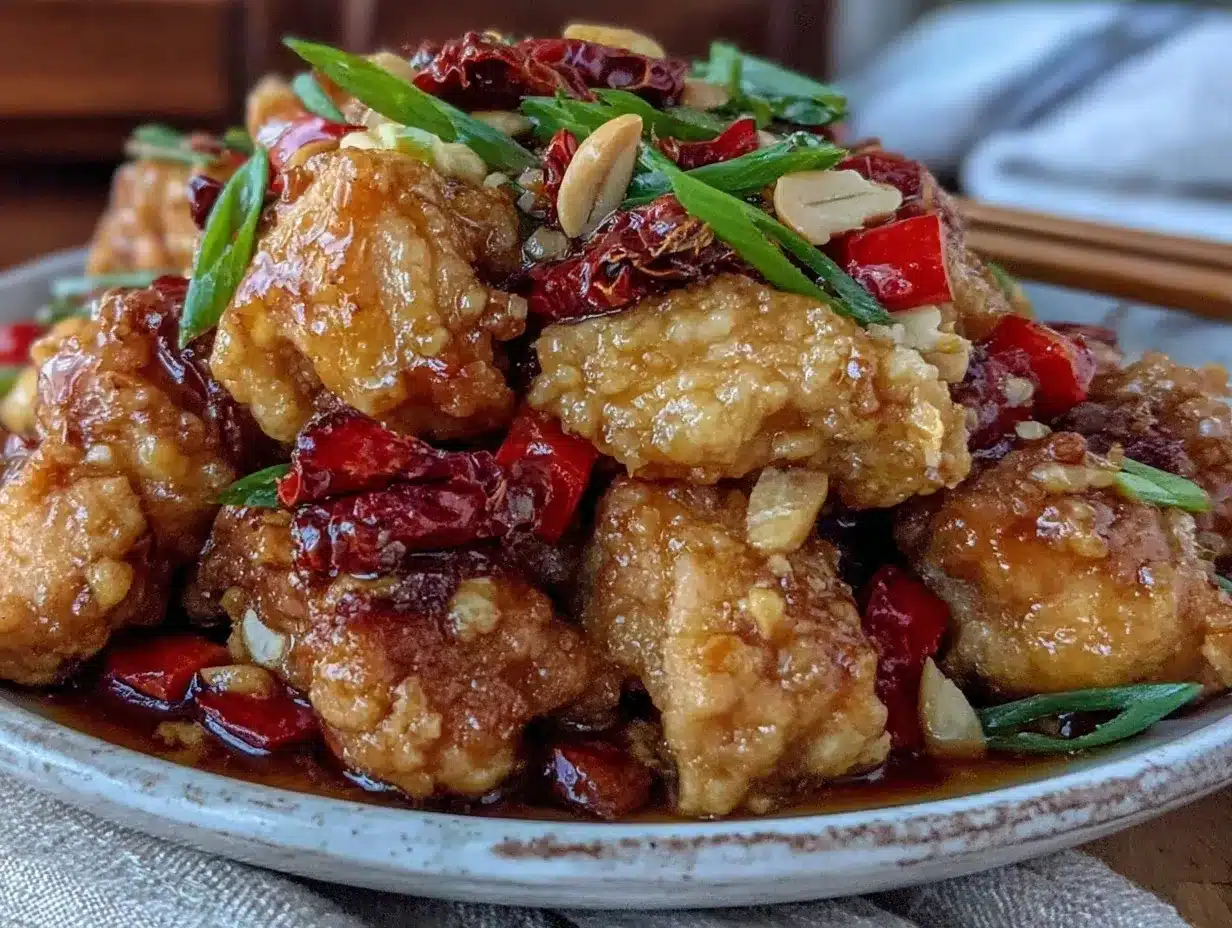 Kung Pao Chicken preparation steps