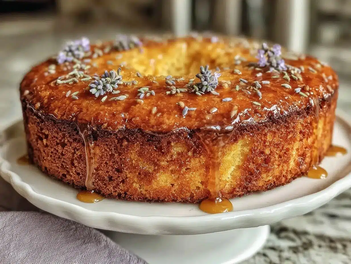 lavender honey cake preparation steps