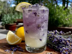 lavender lemonade recipe - featured image