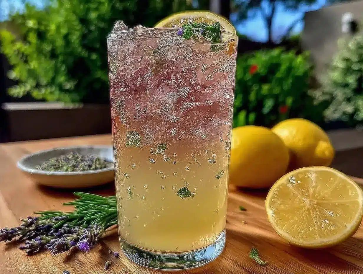lavender lemonade recipe preparation steps
