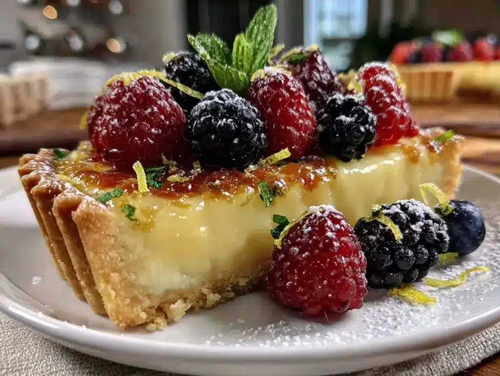 Lemon Curd Tart - featured image