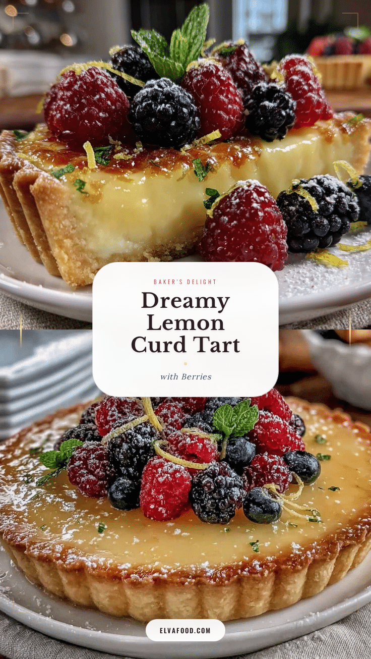 Lemon Curd Tart recipe