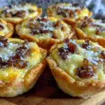 mini quiche lorraine cups - featured image