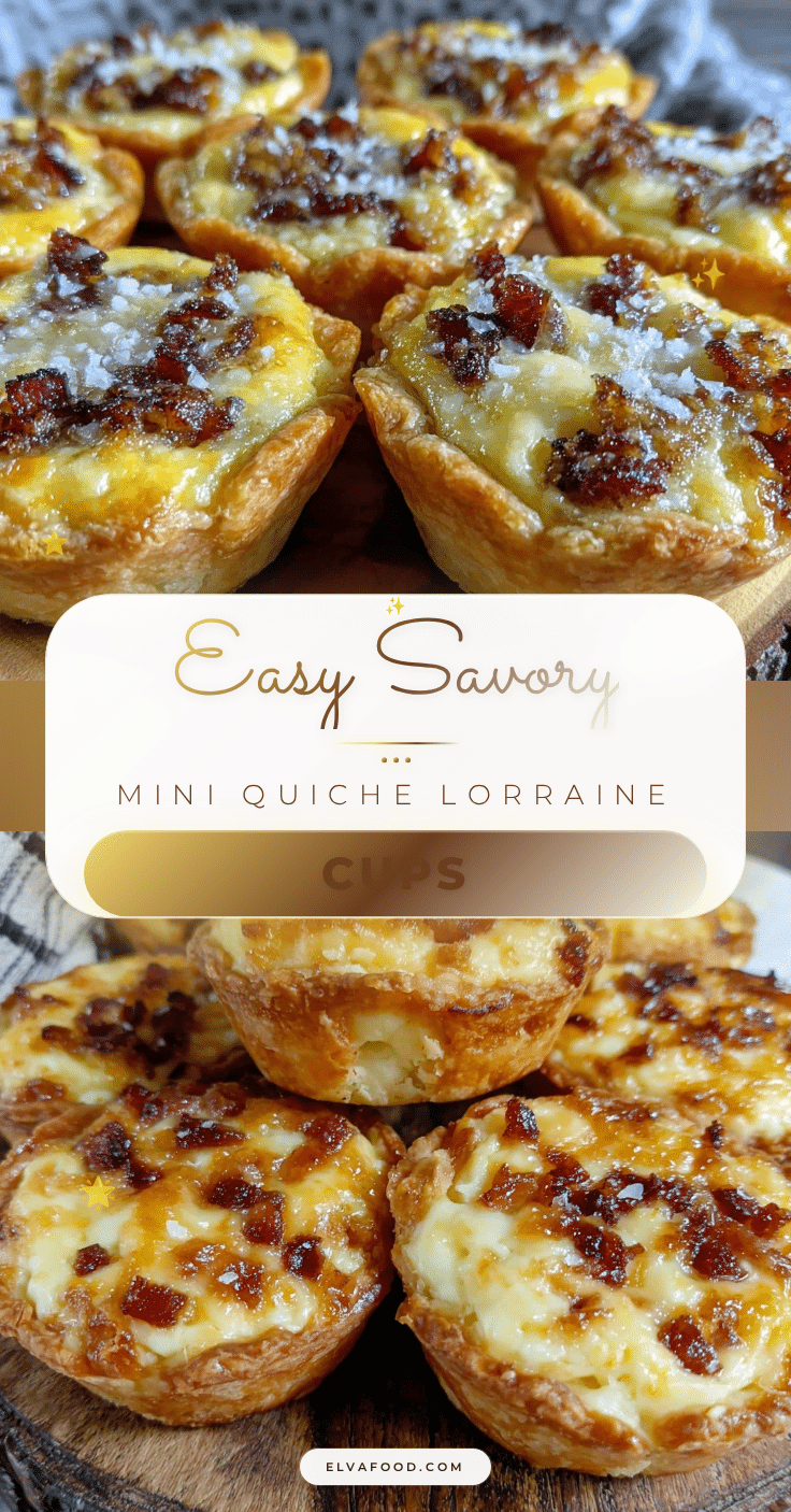mini quiche lorraine cups recipe