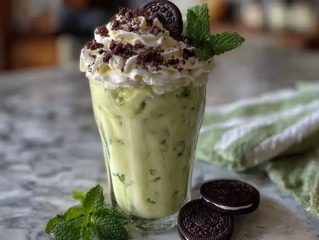 Mint Oreo Shamrock Shake - featured image