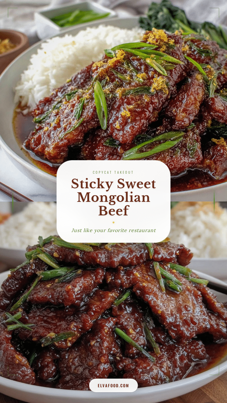 Mongolian Beef recipe