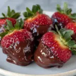 Nutella stuffed strawberries - featured image