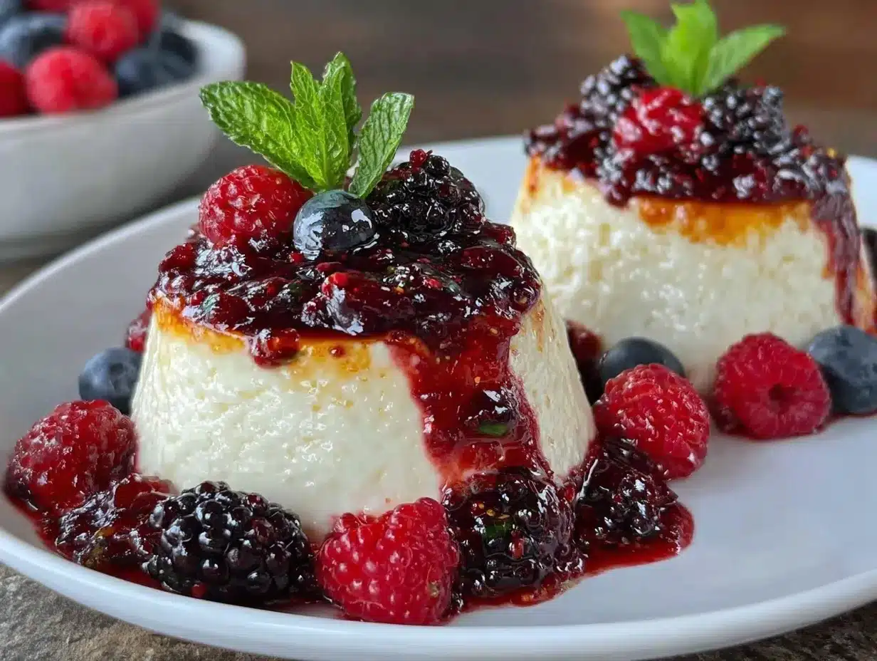 panna cotta recipe preparation steps