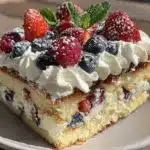 perfect flag cake - featured image