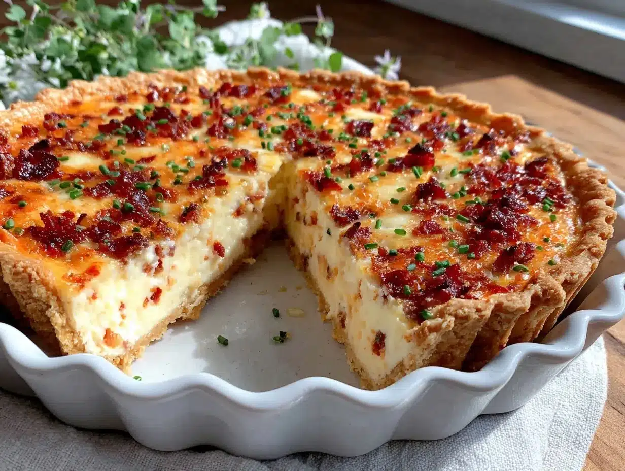 Quiche Lorraine preparation steps