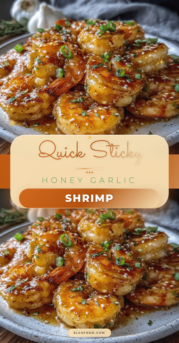 quick honey garlic shrimp recipe