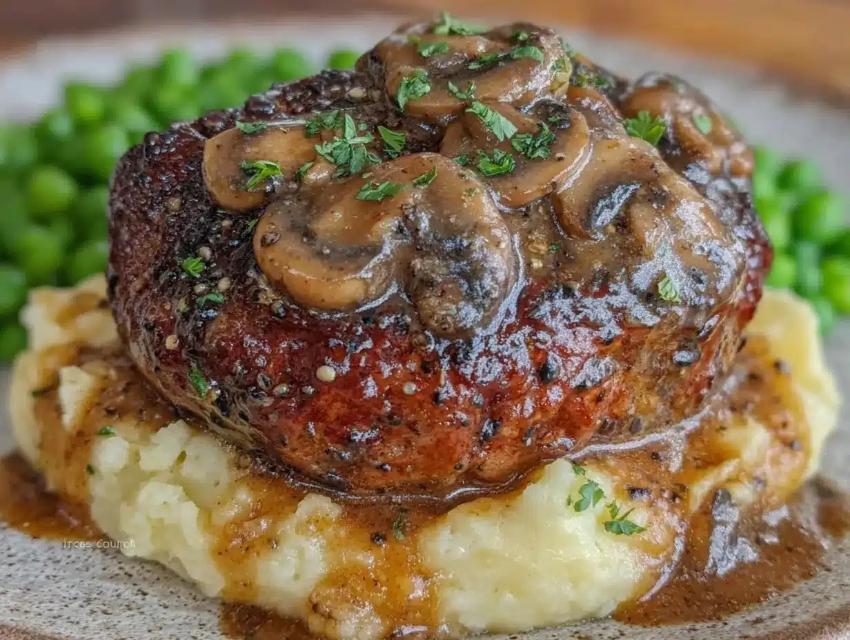 Salisbury steak recipe preparation steps