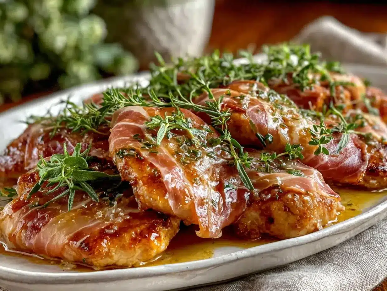 Saltimbocca recipe preparation steps