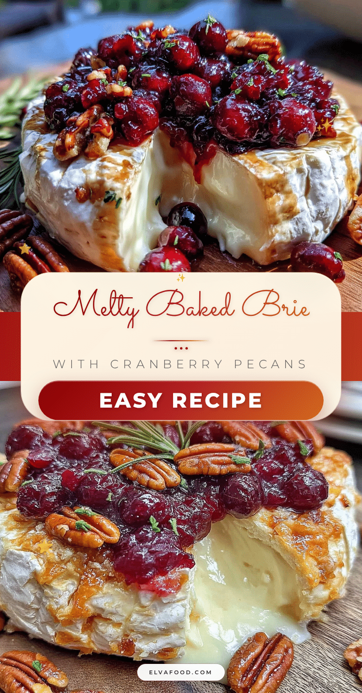 savory baked brie recipe