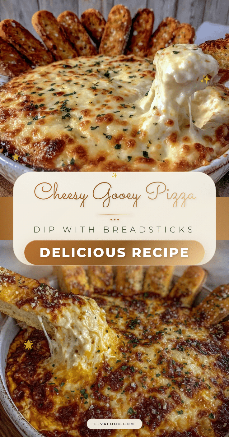 savory cheesy pizza dip recipe