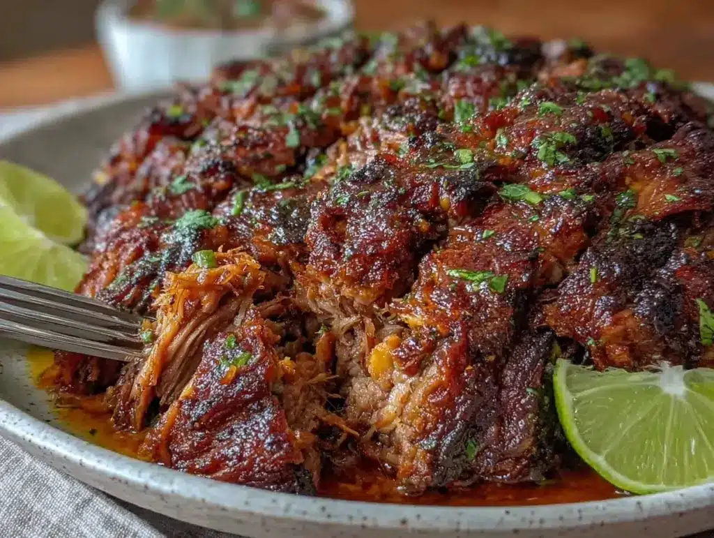 slow cooker carnitas - featured image