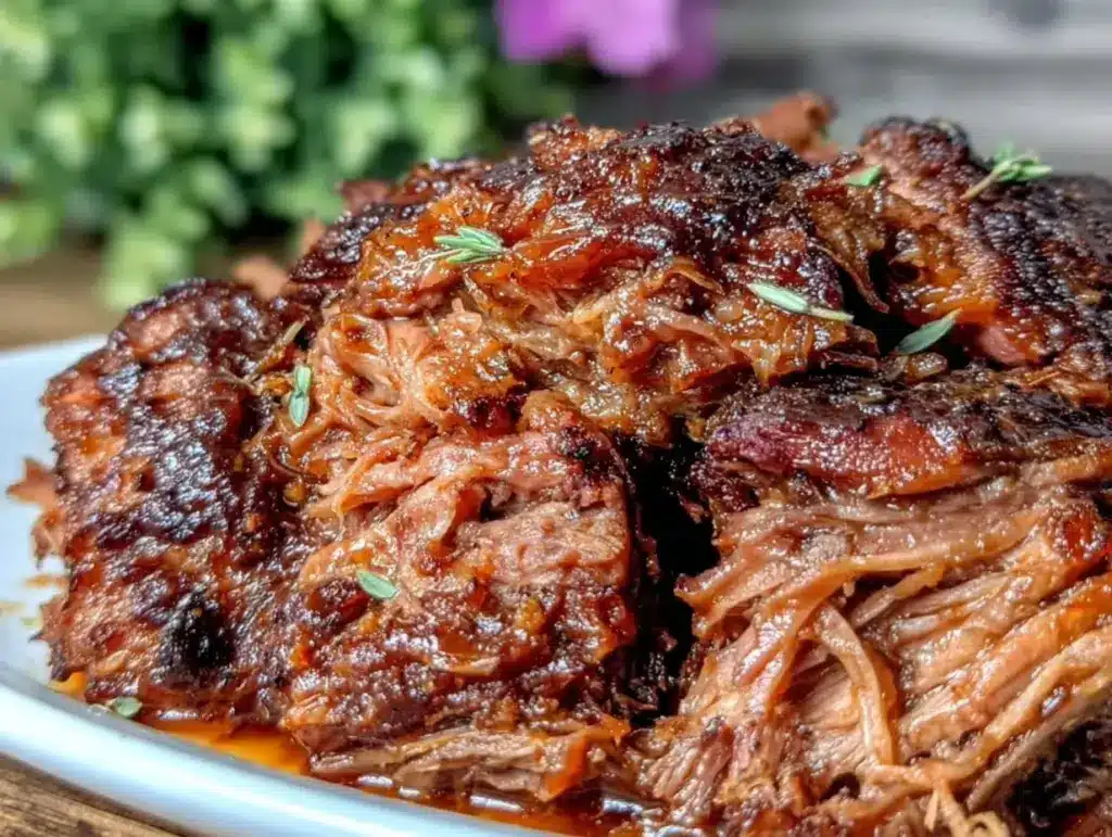 smoked pulled pork shoulder - featured image