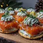 smoked salmon canapés - featured image