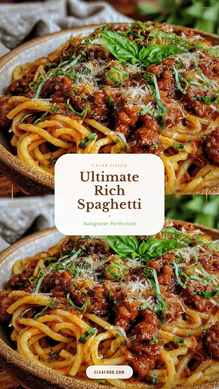 spaghetti Bolognese recipe