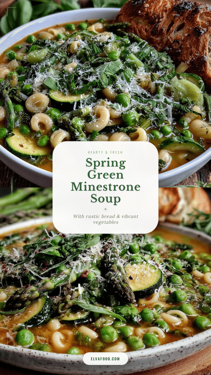 Spring Green Minestrone Soup recipe