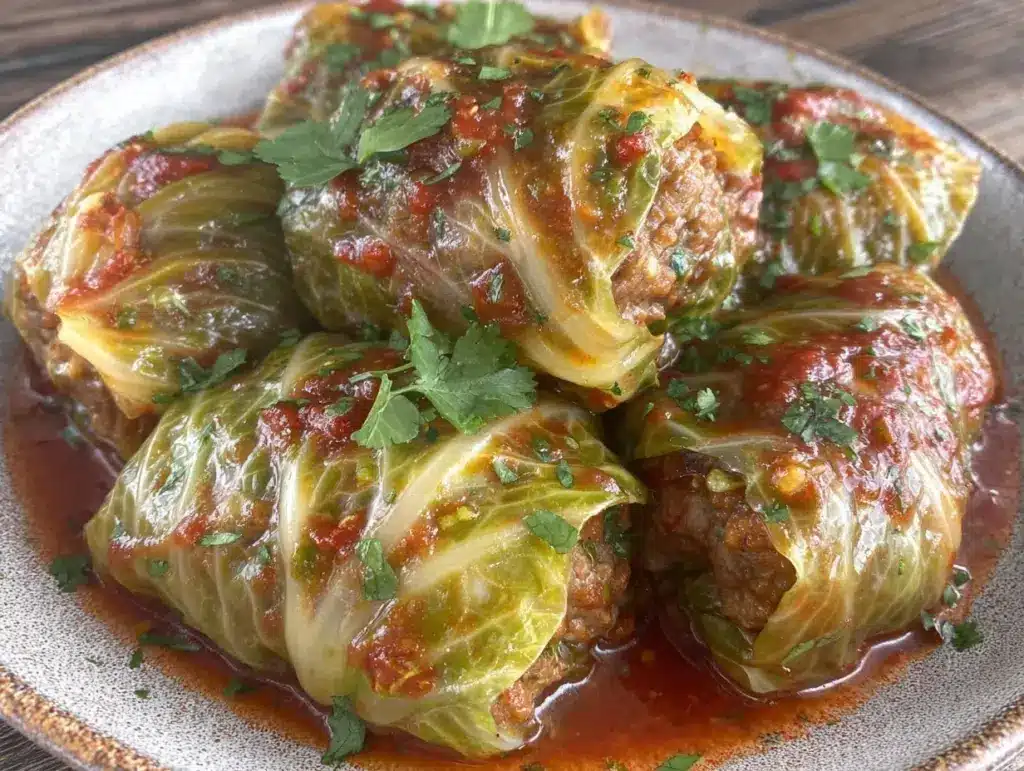 stuffed cabbage rolls - featured image