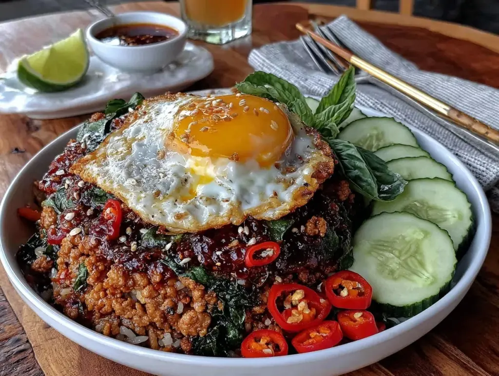 Thai Basil Chicken Pad Krapow - featured image