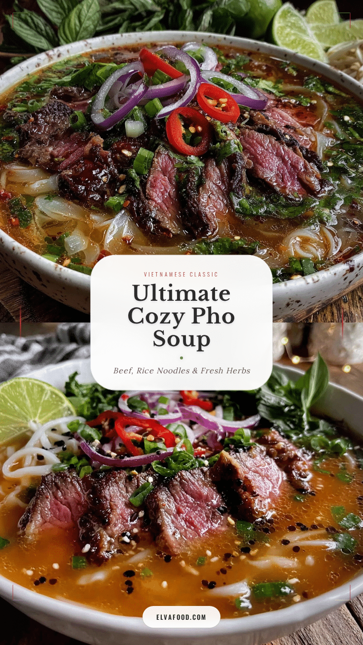 Vietnamese pho soup recipe