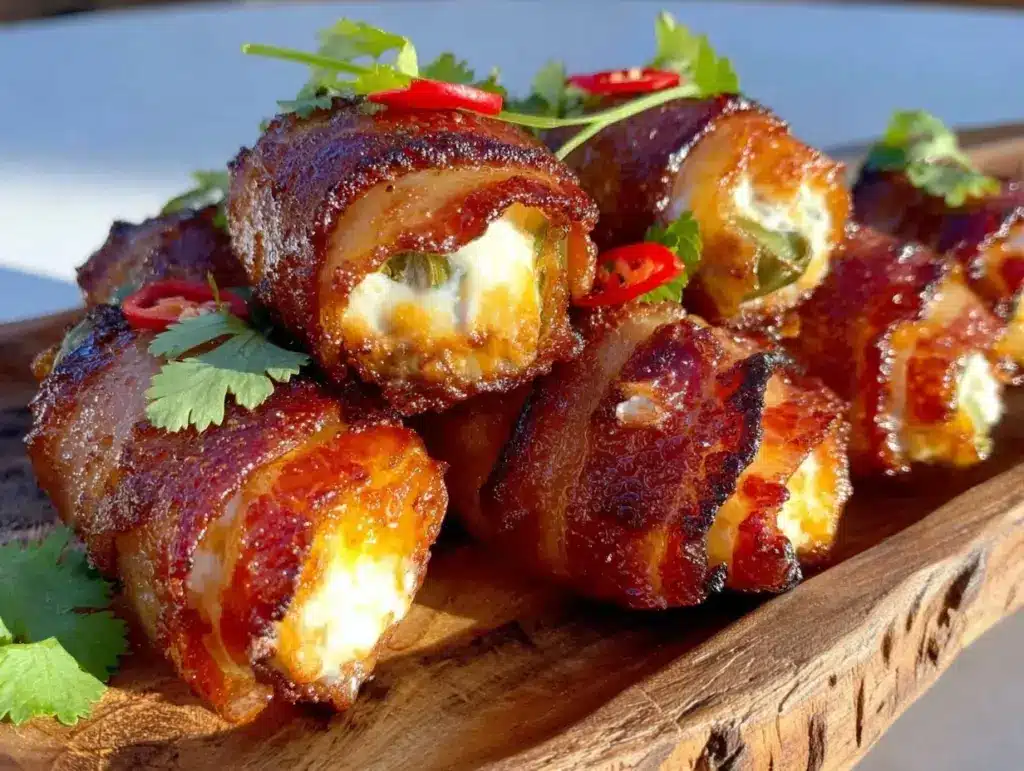 bacon-wrapped jalapeño poppers - featured image