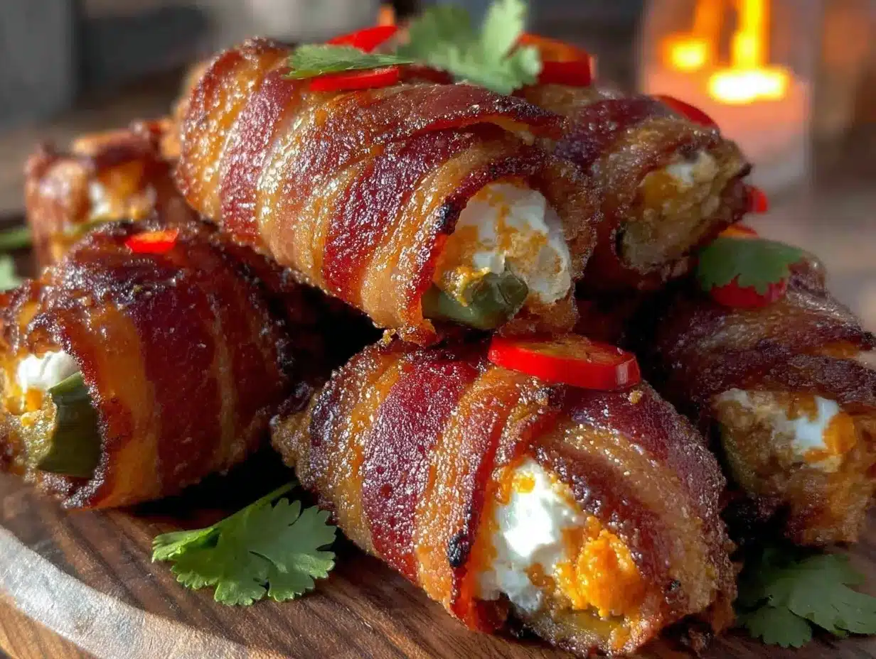 bacon-wrapped jalapeño poppers preparation steps