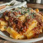 baked mostaccioli - featured image