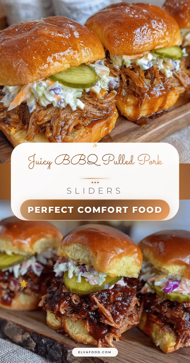 BBQ pulled pork sliders recipe