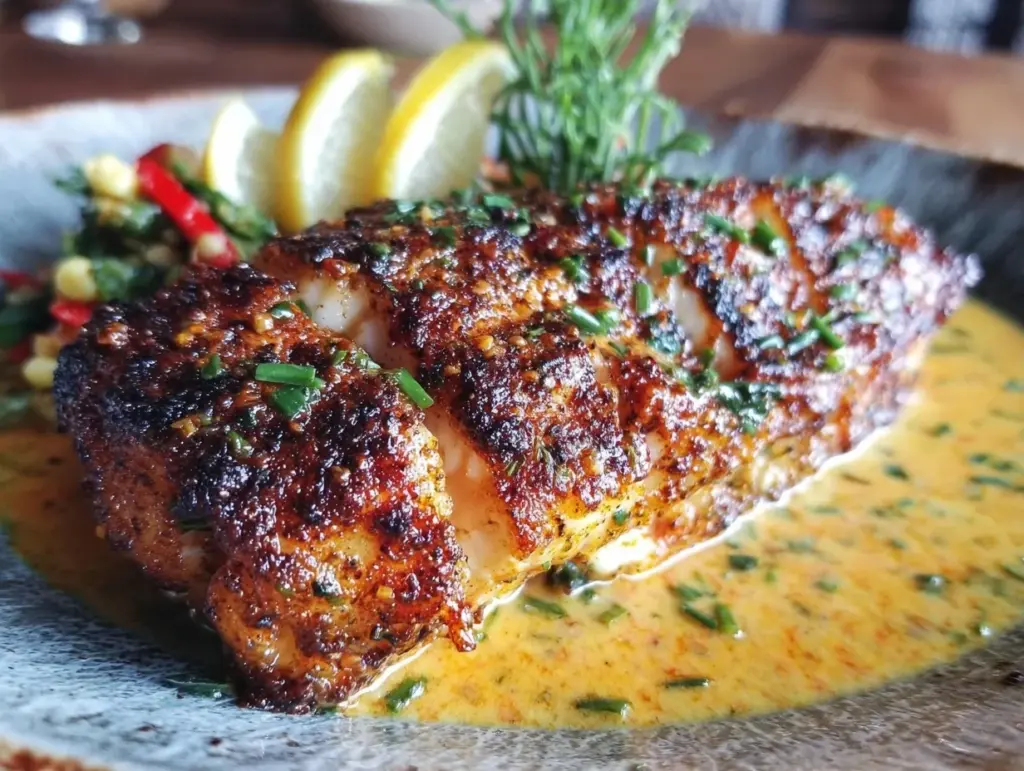 blackened tilapia recipe - featured image
