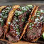 carne asada street tacos - featured image